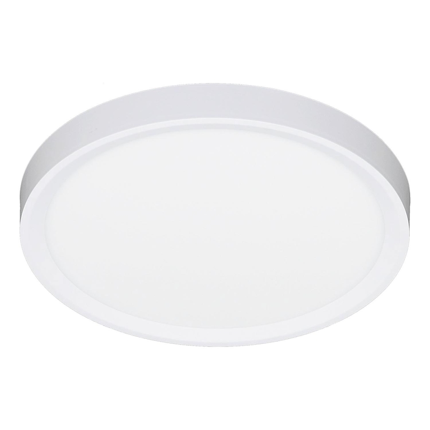 Fulgur 41810 - Стельовий LED світильник NOMY LED/18W/230V 3000/4000/6000K IP40 діаметр 23 см білий