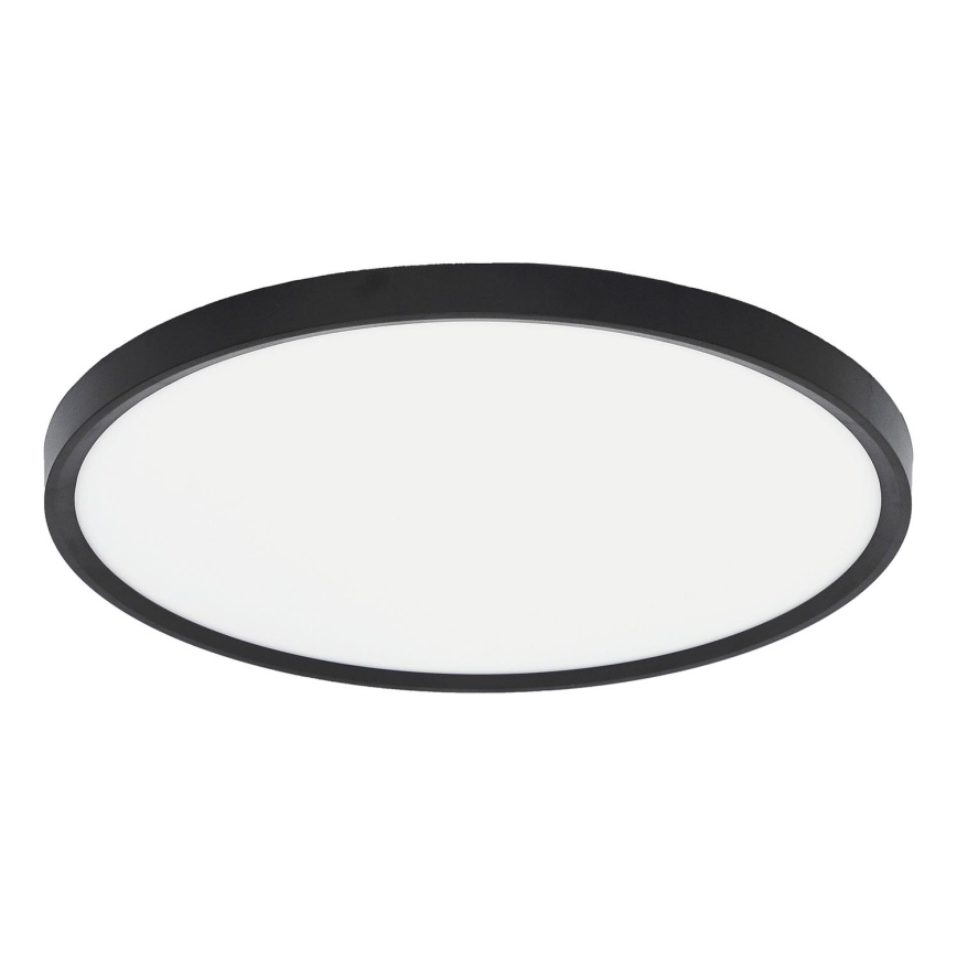 Fulgur 41813 - Стельовий LED світильник NOMY LED/32W/230V 3000/4000/6000K IP40 діаметр 40 см чорний