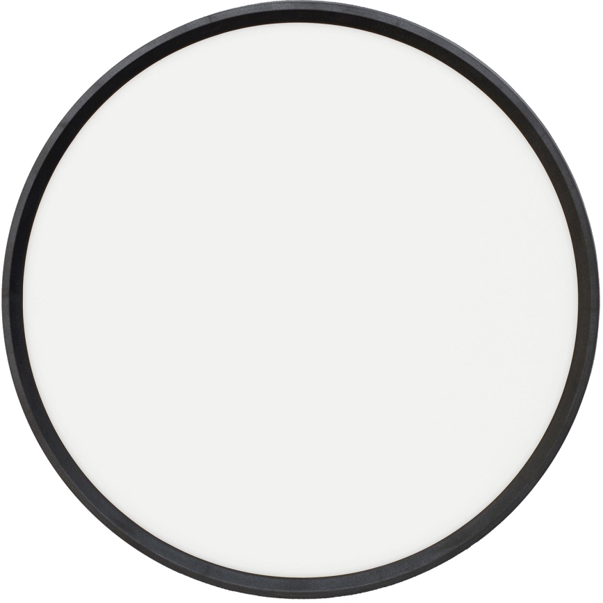 Fulgur 41813 - Стельовий LED світильник NOMY LED/32W/230V 3000/4000/6000K IP40 діаметр 40 см чорний