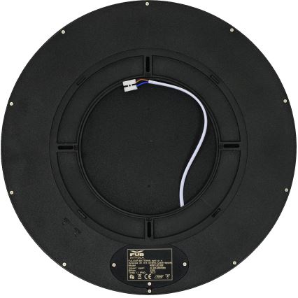 Fulgur 41813 - Стельовий LED світильник NOMY LED/32W/230V 3000/4000/6000K IP40 діаметр 40 см чорний