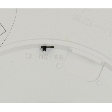 Fulgur 42361 - Светодиодный потолочный светильник NOMY LED/24W/230V 3000/4000/6000K диаметр 30 см белый