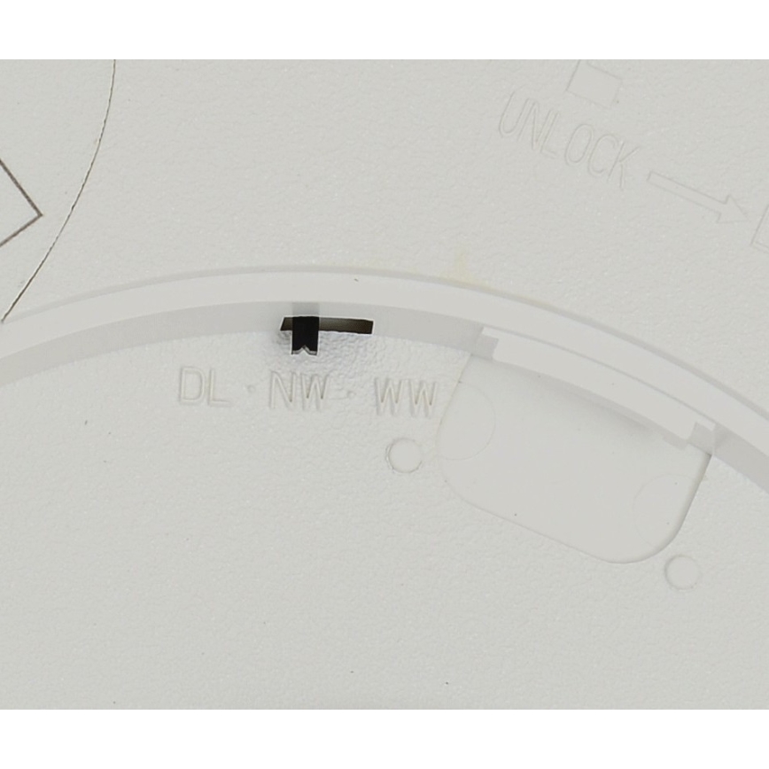 Fulgur 42361 - Светодиодный потолочный светильник NOMY LED/24W/230V 3000/4000/6000K диаметр 30 см белый