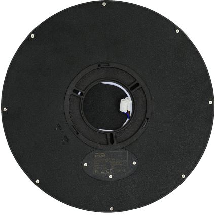 Fulgur 42362 - Стельовий LED світильник NOMY LED/24W/230V 3000/4000/6000K IP40 діаметр 30 см чорний