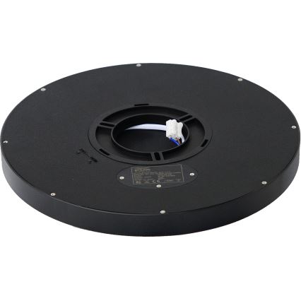 Fulgur 42362 - Стельовий LED світильник NOMY LED/24W/230V 3000/4000/6000K IP40 діаметр 30 см чорний