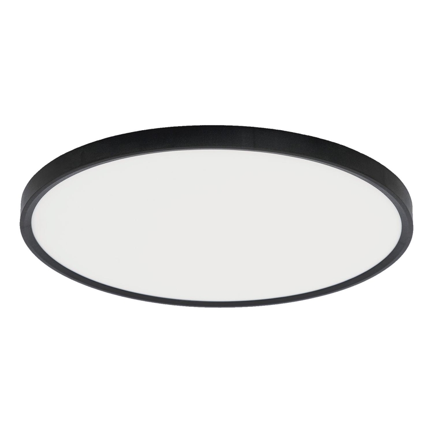 Fulgur 42364 - Стельовий LED світильник NOMY LED/40W/230V 3000/4000/6000K IP40 діаметр 50 см чорний
