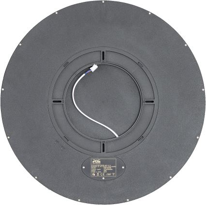 Fulgur 42364 - Стельовий LED світильник NOMY LED/40W/230V 3000/4000/6000K IP40 діаметр 50 см чорний