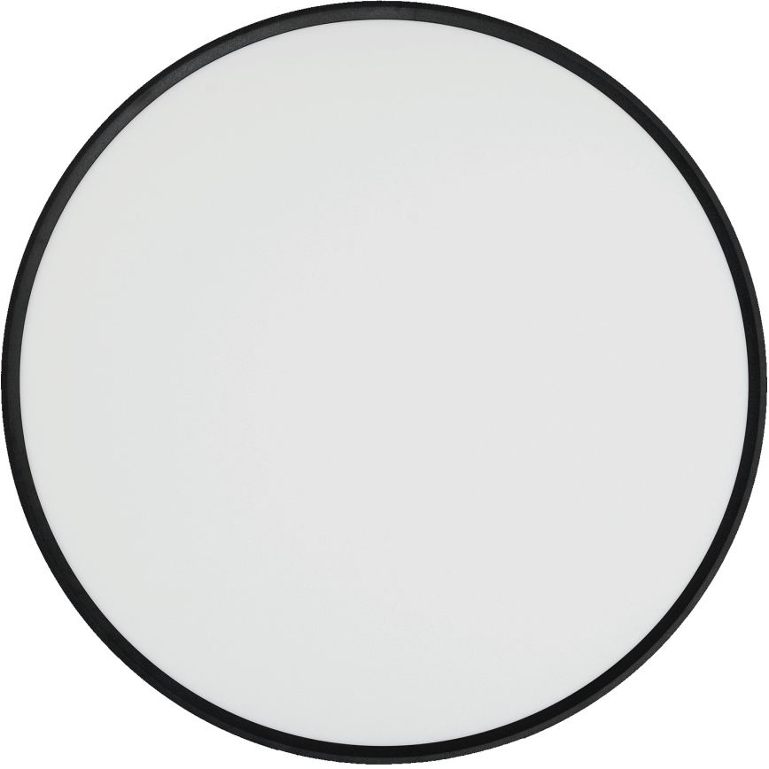 Fulgur 42366 - Світлодіодний стельовий світильник NOMY LED/50W/230V 3000/4000/6000K IP40 діам. 60 см чорний