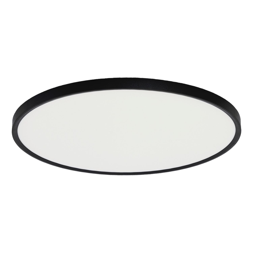 Fulgur 42366 - Стельовий LED світильник NOMY LED/50W/230V 3000/4000/6000K IP40 діаметр 60 см чорний