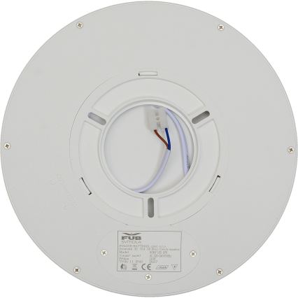 Fulgur s-42584 - Светодиодный потолочный светильник с датчиком движения NOMY-S LED/18W/230V 3000/4000/6000K IP40 диаметр 23 см белый