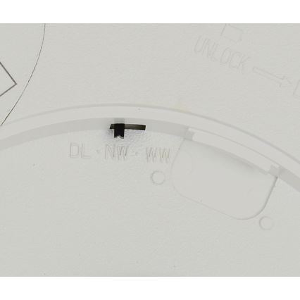 Fulgur s-42584 - Светодиодный потолочный светильник с датчиком движения NOMY-S LED/18W/230V 3000/4000/6000K IP40 диаметр 23 см белый
