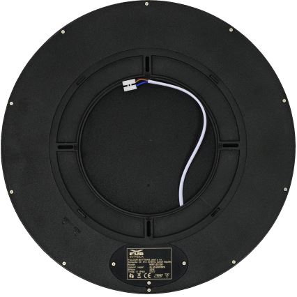 Fulgur s-42589 - Светодиодный потолочный светильник с датчиком движения NOMY-S LED/32W/230V 3000/4000/6000K IP40 диаметр 40 см черный