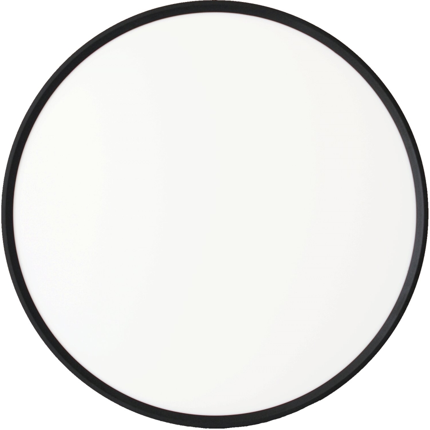 Fulgur s-43040 - Светодиодный диммируемый потолочный светильник NOMY-RC LED/40W/230V 3000/4000/6500K диаметр 50 см IP40 черный + пульт дистанционного управления