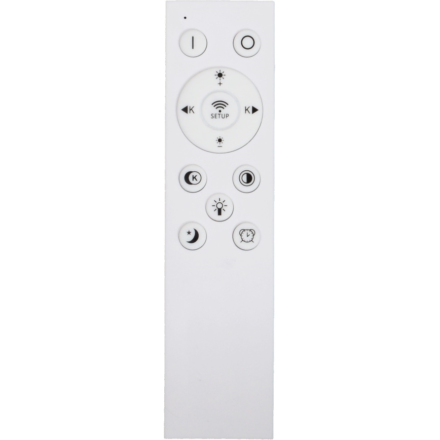 Fulgur s-43040 - LED стельовий світильник NOMY-RC з регулюванням яскравості LED/40W/230V 3000/4000/6500K діаметр 50 cm IP40 чорний + дистанційне керування