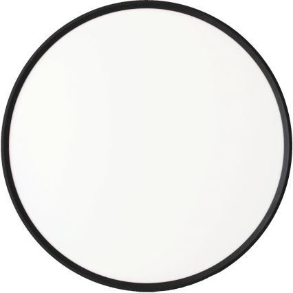 Fulgur s-43040 - LED стельовий світильник NOMY-RC з регулюванням яскравості LED/40W/230V 3000/4000/6500K діаметр 50 cm IP40 чорний + дистанційне керування