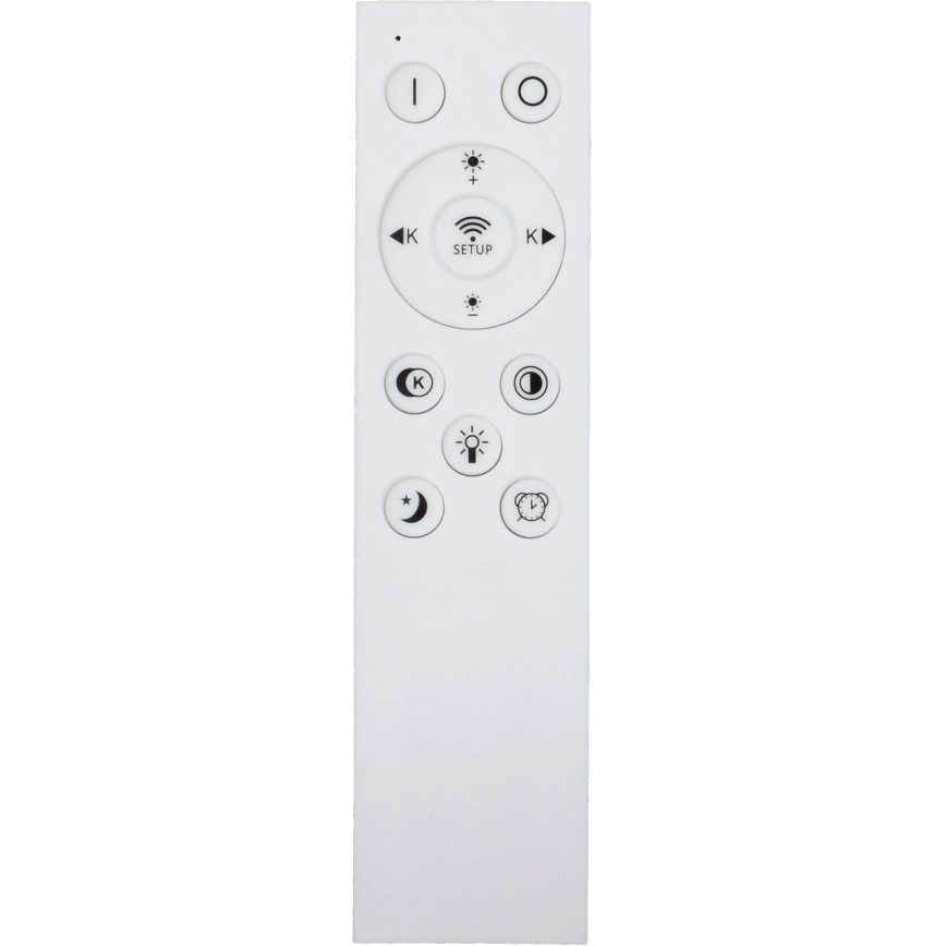 Fulgur s-43041 - LED димований стельовий світильник NOMY-RC LED/50W/230V 3000/4000/6500K діам. 60 см IP40 білий + пульт дистанційного керування