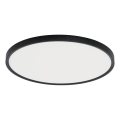 Fulgur s-43042 - Димований LED стельовий світильник NOMY-RC LED/50W/230V 3000/4000/6500K діам. 60 см IP40 чорний + пульт дистанційного керування