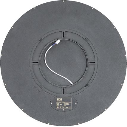 Fulgur s-43057 - LED стельовий світильник з регулюванням яскравості NOMY LED/40W/230V 3000-6500K діам. 50 cm UGR19 IP40 Wi-Fi чорний + пульт дистанційного керування