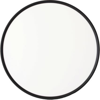 Fulgur s-43059 - LED стельовий світильник NOMY з регулюванням яскравості, LED/50W/230V, 3000-6500K, Ø 60 см, UGR19, IP40, Wi-Fi, чорний + пульт дистанційного керування