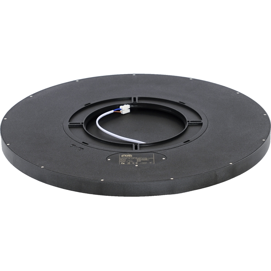 Fulgur s-43059 - LED стельовий світильник NOMY з регулюванням яскравості, LED/50W/230V, 3000-6500K, Ø 60 см, UGR19, IP40, Wi-Fi, чорний + пульт дистанційного керування