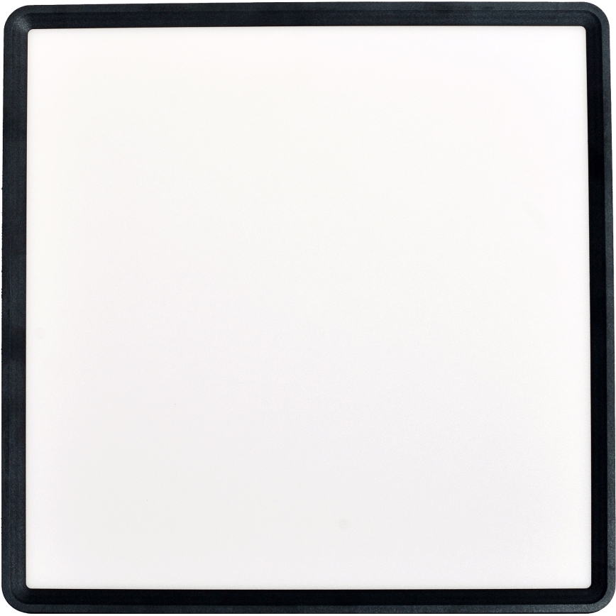 Fulgur s-43103 - LED стельовий світильник NOMY LED/32W/230V 3000/4000/6500K IP40 40x40 cm чорний