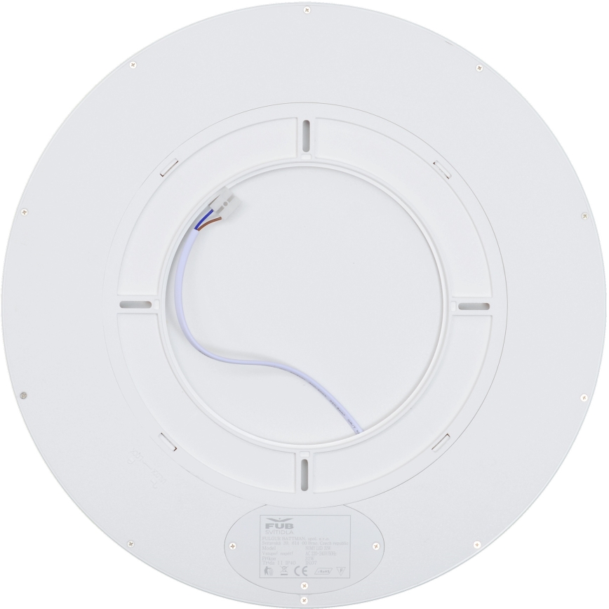 Fulgur з-42588 - Світлодіодний стельовий світильник з датчиком руху NOMY-S LED/32W/230V 3000/4000/6000K IP40 діаметр 40 см білий