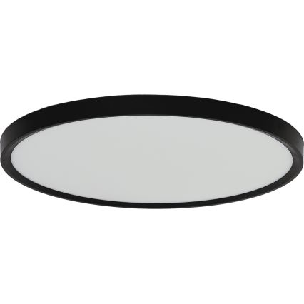 Fulgur з-42589 - Світлодіодний стельовий світильник з датчиком руху NOMY-S LED/32W/230V 3000/4000/6000K IP40 діаметр 40 см чорний