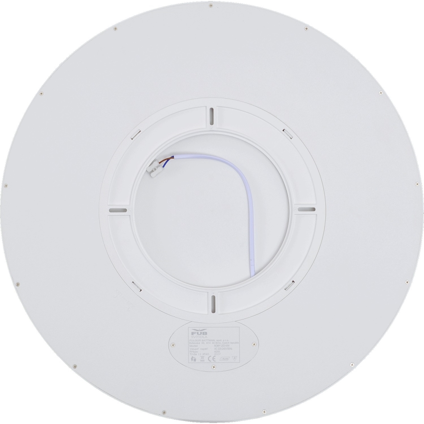 Fulgur з-42590 - Світлодіодний стельовий світильник з датчиком руху NOMY-S LED/40W/230V 3000/4000/6000K IP40 діаметр 50 см білий