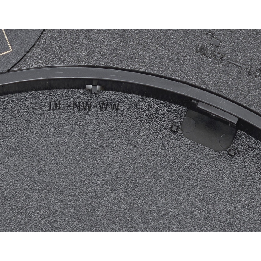 Fulgur з-42591 - Світлодіодний стельовий світильник з датчиком руху NOMY-S LED/40W/230V 3000/4000/6000K IP40 діаметр 50 см чорний