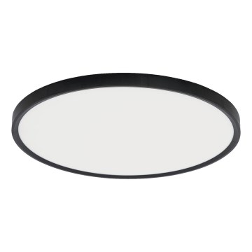 Fulgur з-42591 - Світлодіодний стельовий світильник з датчиком руху NOMY-S LED/40W/230V 3000/4000/6000K IP40 діаметр 50 см чорний