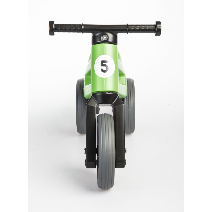 Funny Wheels - беговел 2 в 1 RIDER SPORT зелёный/чёрный