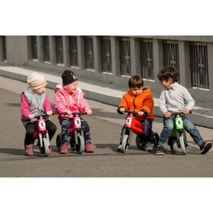 Funny Wheels - біговел 2в1 RIDER SPORT червоний/чорний