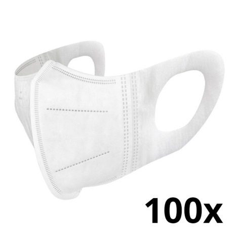 Фільтруюча напівмаска (маска) KN90 NR D 100шт