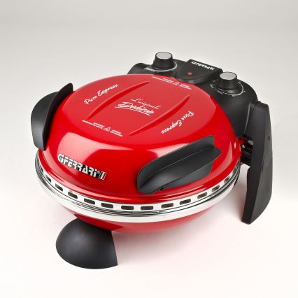 G3Ferrari G1000602 - Печь для пиццы DELIZIA 1200W/230V красная