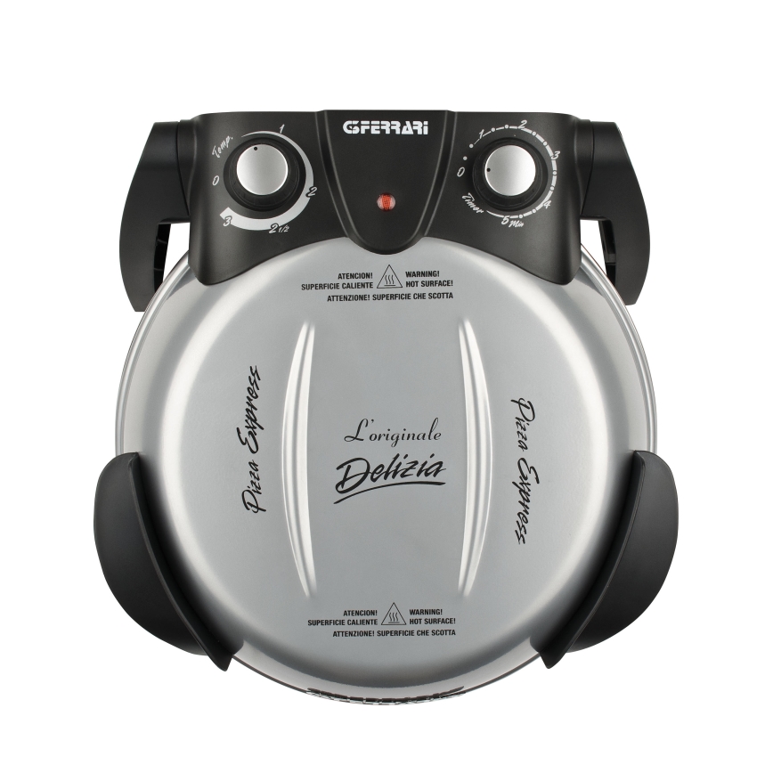 G3Ferrari G1000606 - Печь для пиццы DELIZIA, 1200 Вт/230 В, серебристая