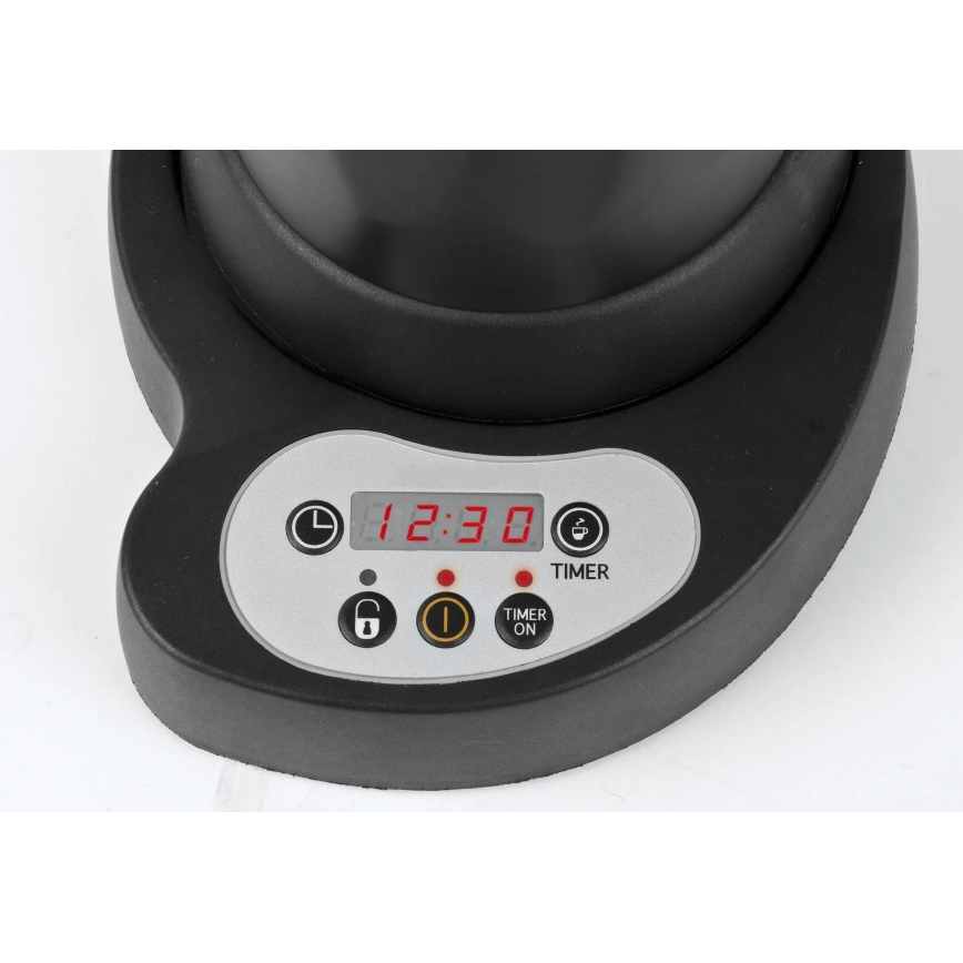 G3Ferrari G1004500 - Електрична мока-кавоварка RISVEGLIO 400W/230V чорна