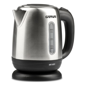 G3Ferrari G1009500 - Електричний чайник 1,2 л 1630 Вт/230 В нержавіюча сталь/чорний