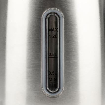 G3Ferrari G1009500 - Електричний чайник 1,2 л 1630 Вт/230 В нержавіюча сталь/чорний