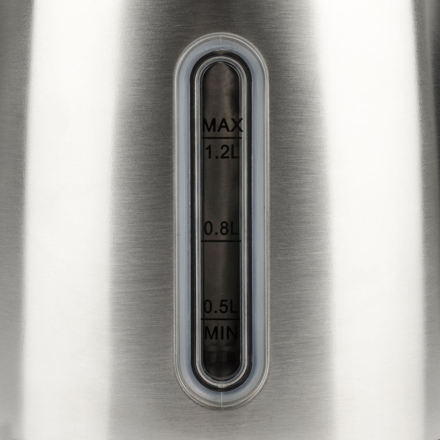 G3Ferrari G1009500 - Електричний чайник 1,2 л 1630 Вт/230 В нержавіюча сталь/чорний