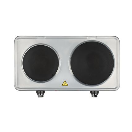 G3Ferrari G10122 - Двухконфорочная электрическая плита 2500W/230V, корпус из нержавеющей стали