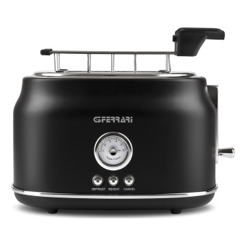 G3Ferrari G1013400 - Тостер з двома отворами ARTISTA 750W/230V чорний