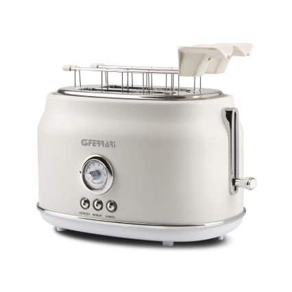 G3Ferrari G1013401 - Тостер на 2 ломтика ARTISTA 750 Вт/230 В белый