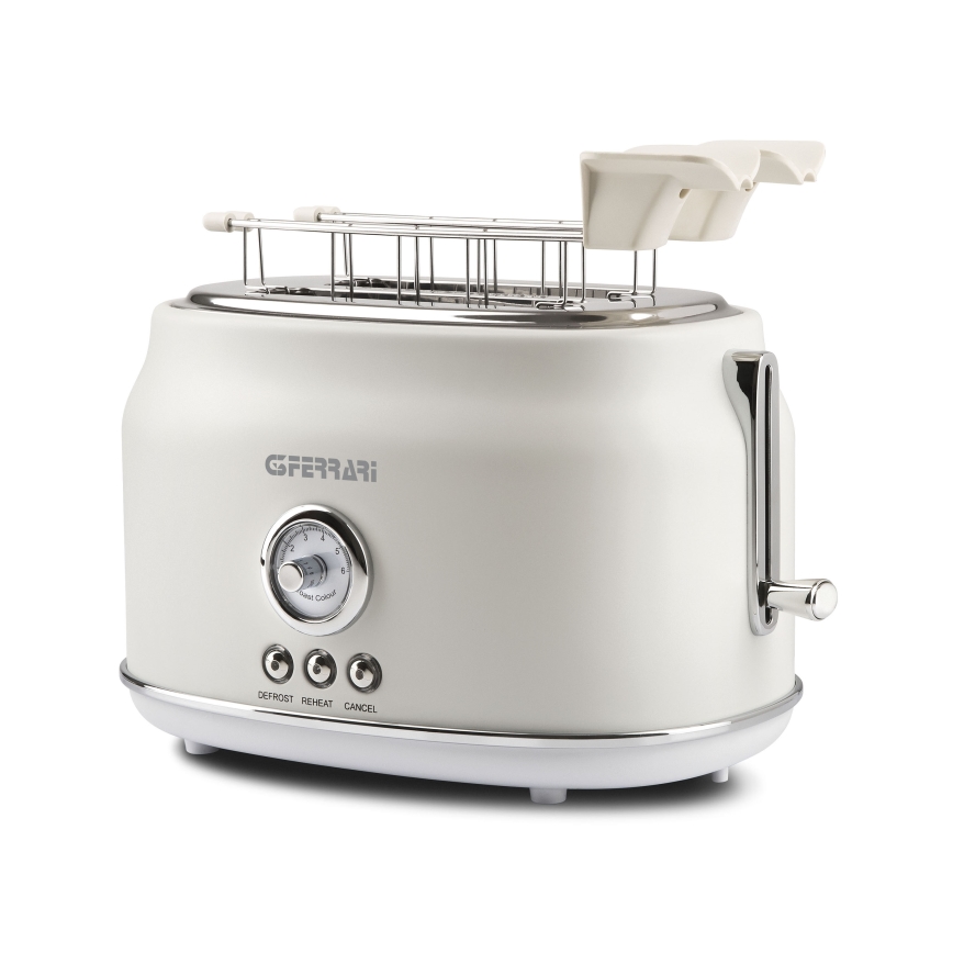 G3Ferrari G1013401 - тостер з двома отворами ARTISTA 750W/230V білий