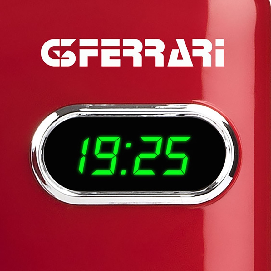 G3Ferrari G1015502 - Мікрохвильова піч з грилем 1150 Вт/230 В 20 л червона