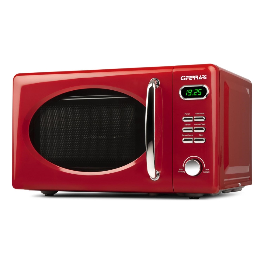 G3Ferrari G1015502 - Микроволновая печь с грилем 1150 Вт/230 В 20 л красная