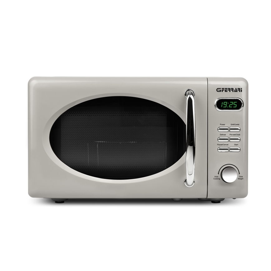 G3Ferrari G1015510 - Мікрохвильова піч із грилем 1150 Вт/230 В 20 л кремова