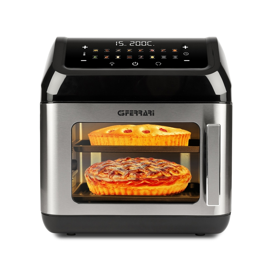 G3Ferrari G1018700 - Мультифункціональна духовка FRIGGISANO 1700W/230V 13 л чорна/нержавіюча сталь