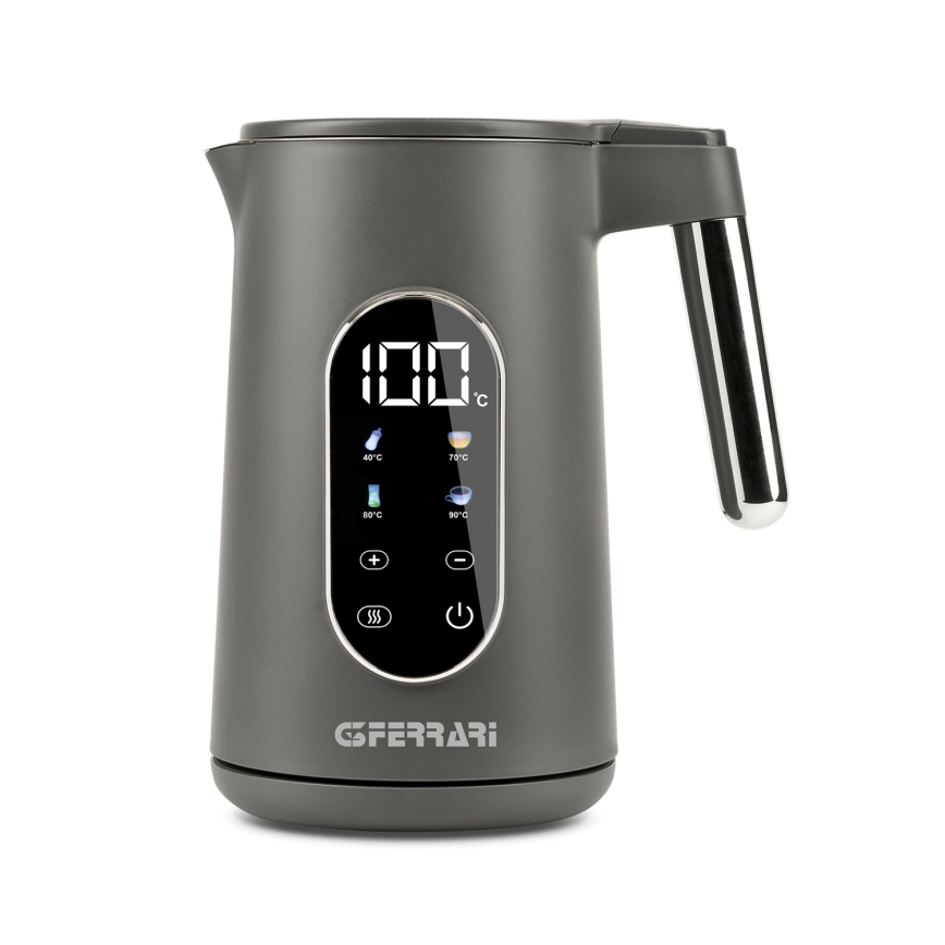 G3Ferrari G1020500 - Электрический чайник TISANIERE 1,7 л, 2200 Вт/230 В, серый