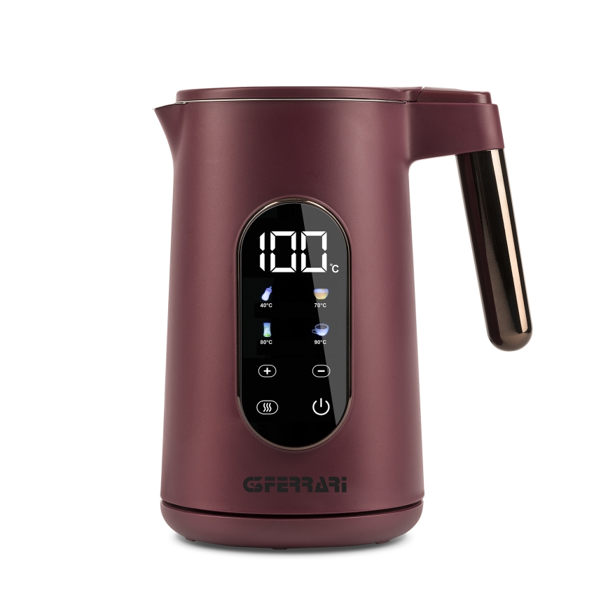 G3Ferrari G1020502 - Электрический чайник 1,7 л, 2200 Вт/230 В, красный