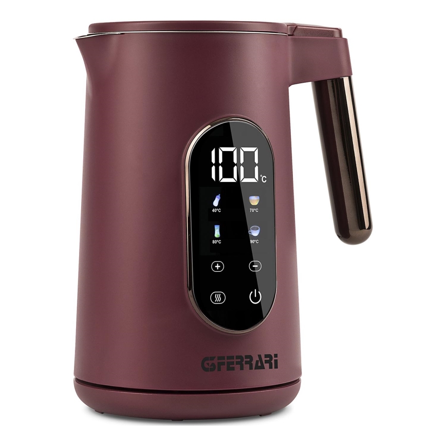 G3Ferrari G1020502 - Електричний чайник 1,7 л 2200 Вт/230 В червоний