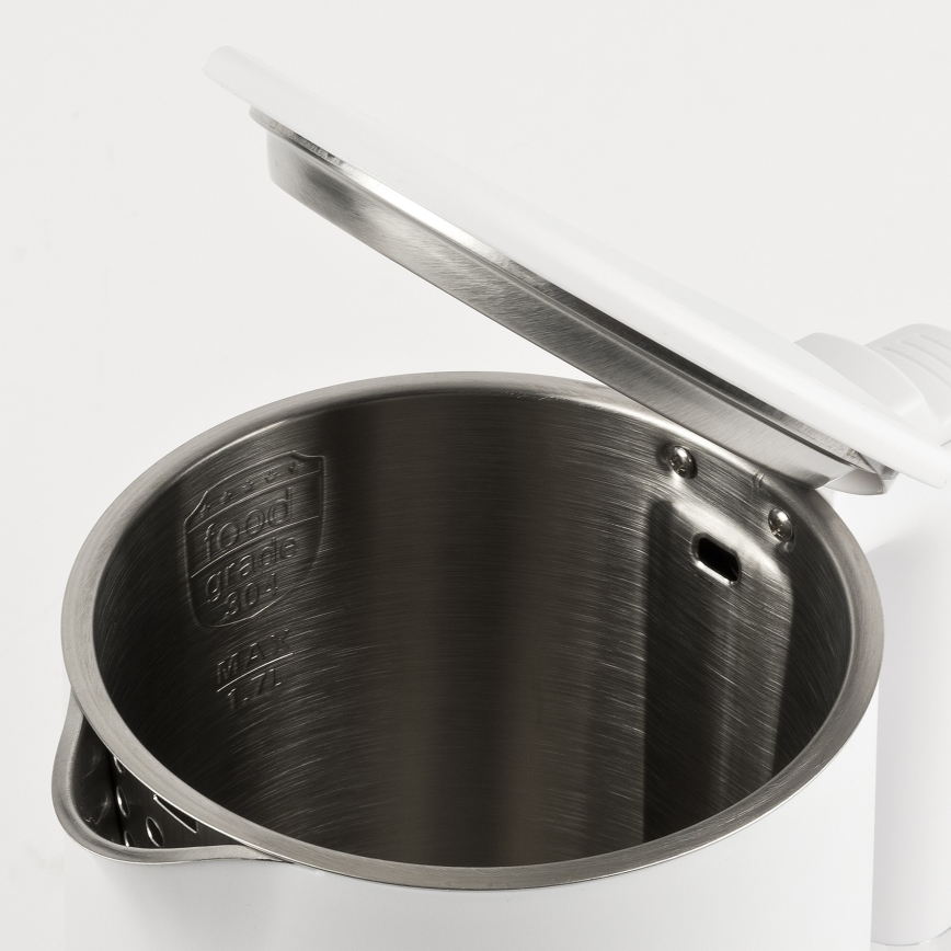 G3Ferrari G1021101 - Електрочайник 1,7 л 1800 Вт/230 В білий